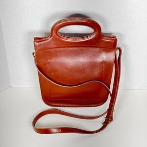 Madewell The Toggle Crossbody Brown leather Purse